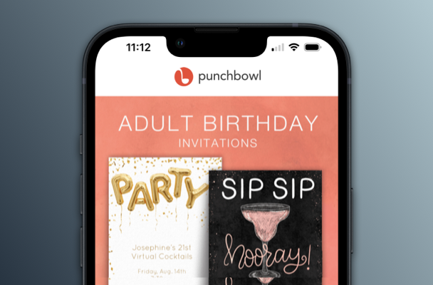 Punchbowl iOS app